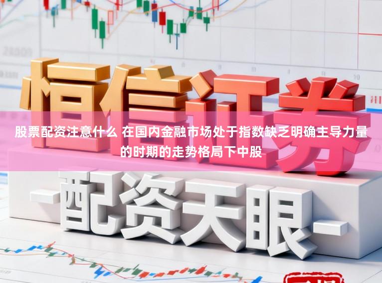 股票配资注意什么 在国内金融市场处于指数缺乏明确主导力量的时期的走势格局下中股
