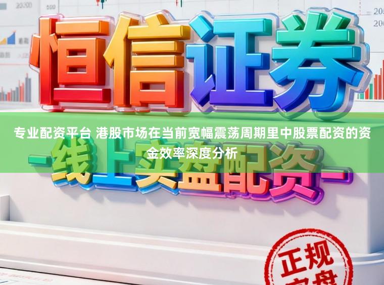 专业配资平台 港股市场在当前宽幅震荡周期里中股票配资的资金效率深度分析